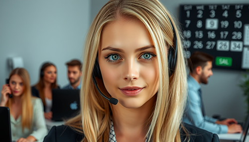 Operatrice call center